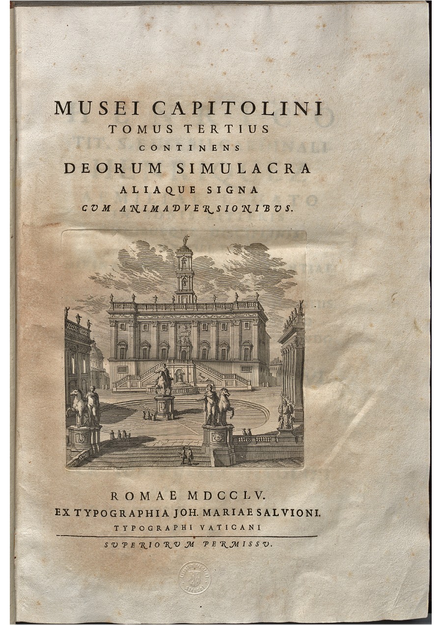 Bottari, Foggini, Del Museo Capitolino Vol 3