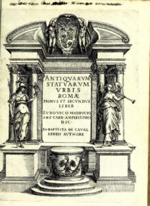 Cavalieri, Antiquae Statuae Urbis Romae 1594