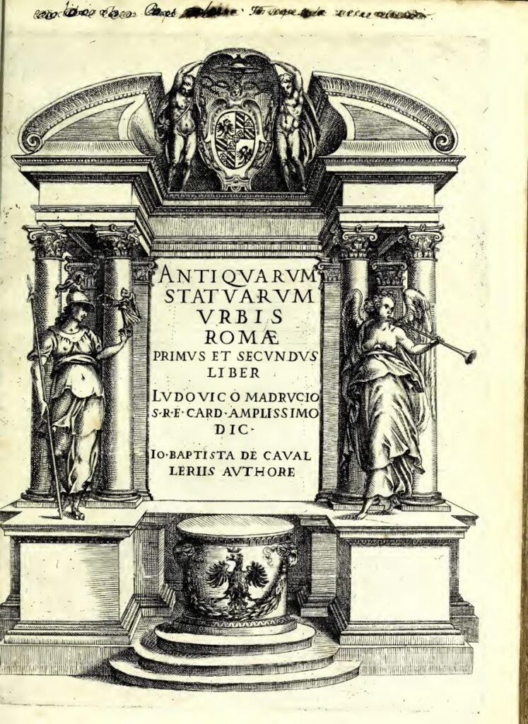 Cavalieri, Antiquae Statuae Urbis Romae 1594