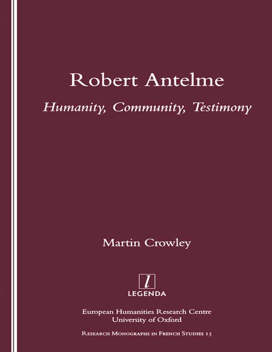 Crowley, Robert Antelme