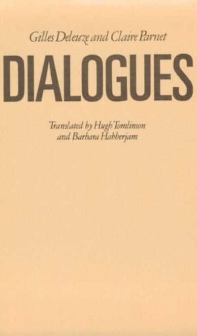 Deleuze, Dialogues – cover