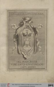 Giustiniani, Galleria Givstiniana Del Marchese Vincenzo Givstiniani (1640) Vol 2