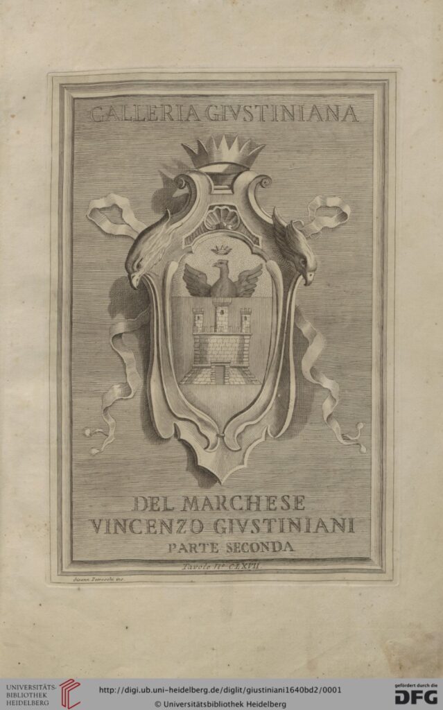 Giustiniani, Galleria Givstiniana Del Marchese Vincenzo Givstiniani (1640) Vol 2