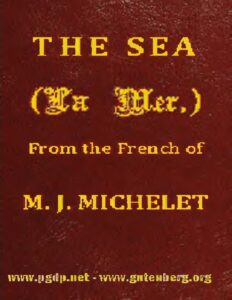 Michelet, The Sea – cover