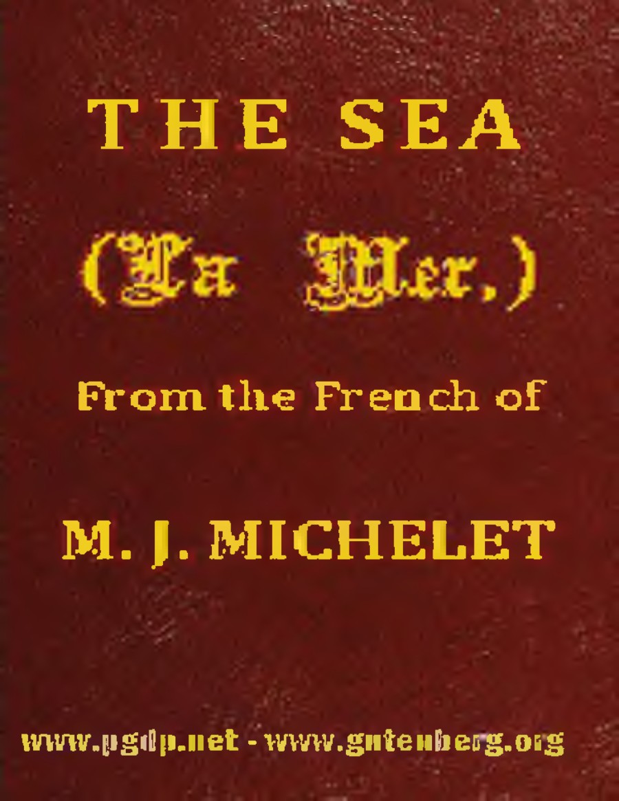 Michelet, The Sea – cover