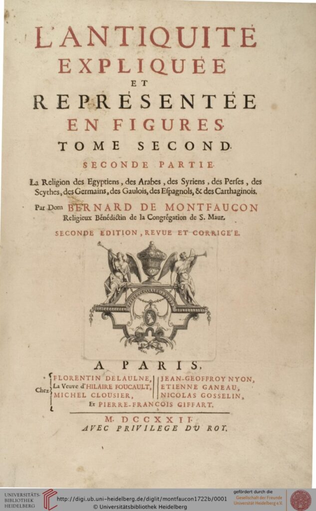 Montfaucon, L’antiquité expliquée et representée en figures Vol 2, Part 2