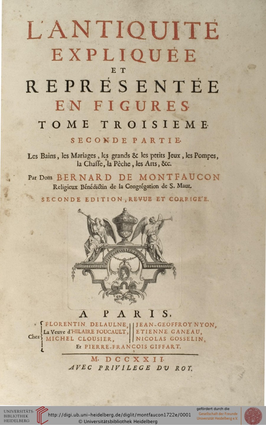Montfaucon, L’antiquité expliquée et representée en figures Vol 3, Part 2