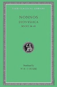 Nonnos, Dionysiaca Vol 3 – cover