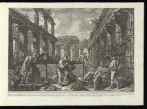 Piranesi, Différentes vues de qvelqve restes de trois grands édifices